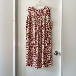 POGTMM Floral Sleeveless Midi Dress